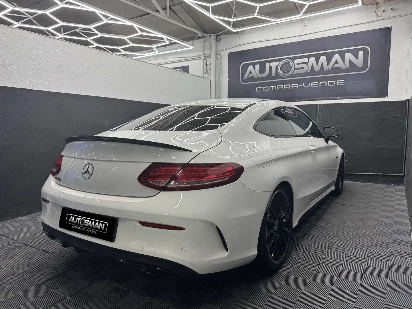 MERCEDES-BENZ Clase C C 220d Coupé 2017 Diésel Blanco - Detalle